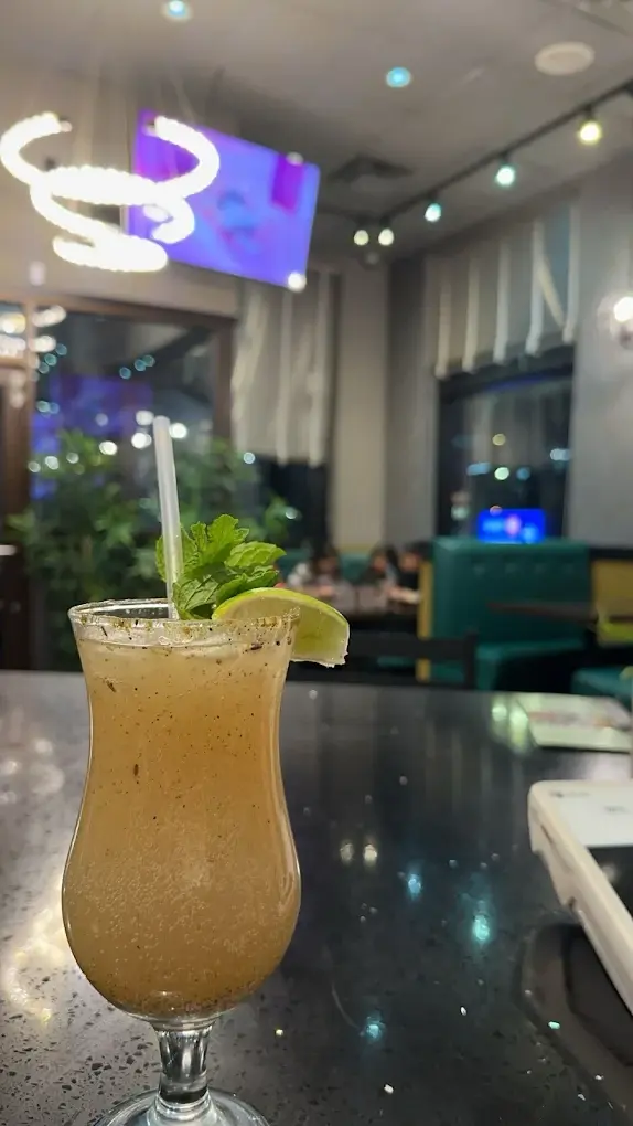 Refreshing Masala Lemonade at Garlic and Greens in Edmonton